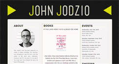 Desktop Screenshot of johnjodzio.net